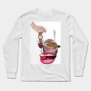 Spaghetti & Time Long Sleeve T-Shirt